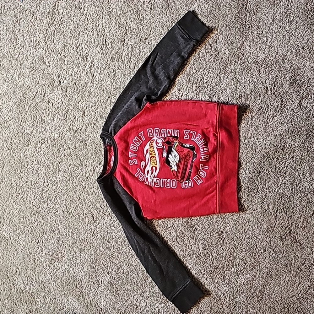 Jumping Jeans Hot Wheels Fleece Long Sleeve Size 6